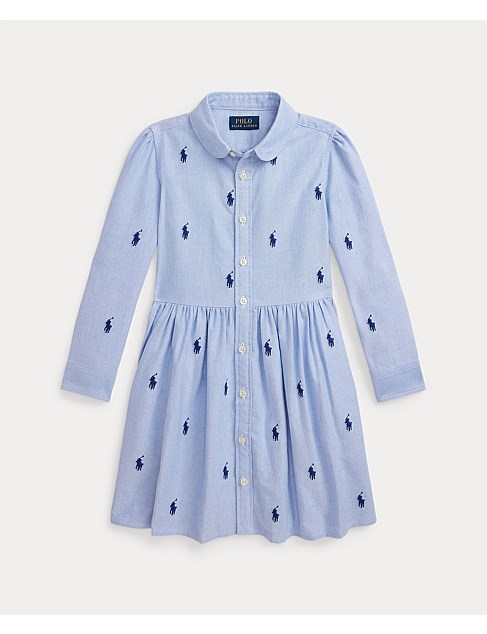 Striped Cotton Dress (2 - 6 Years)