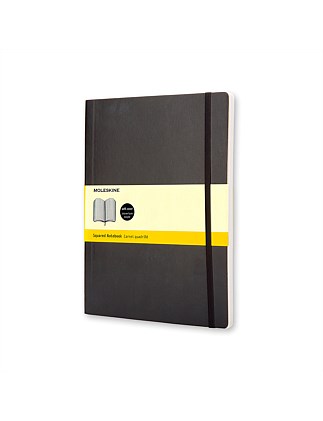 Classic Soft Cover Gridded Notebook Extra Large