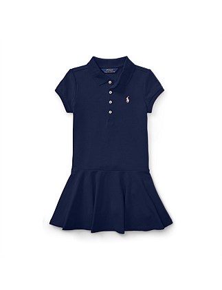 Short-Sleeve Pleat Polo Dress (2 - 4 Years)