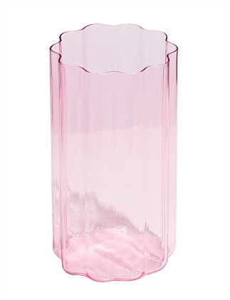 Wave Vase - Pink