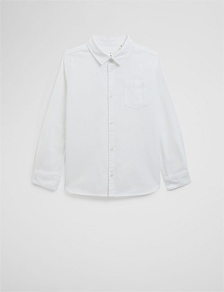 Organically Grown Cotton Oxford Shirt