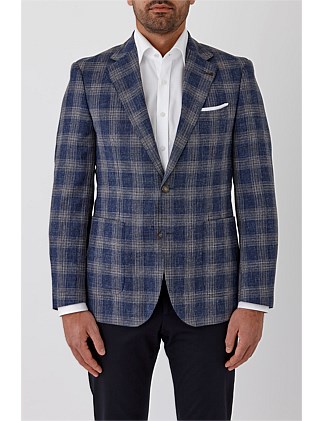 TEXTURED CHECK SPORTS JACKET