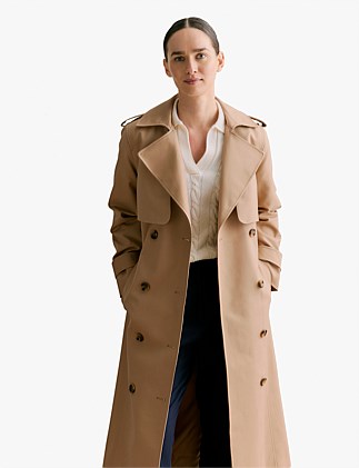 Double Cloth Trench Coat