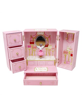 Claris Wardrobe Musical Jewellery Box