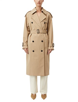 Evans Mid Length Trench Coat