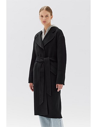 Sadie Single Breasted Wool Coat