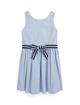 Cotton Oxford Dress (2 - 6.5 Years)