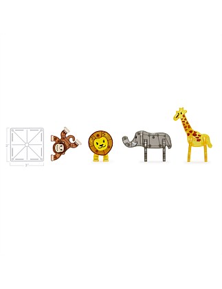 MAGNA-TILES SAFARI ANIMALS 25 PIECE SET