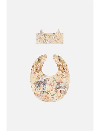 BABIES OVERSIZES BIB AND HEADBAND SET (3 Mths - 24 Mths)