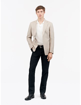 Justin HL Linen Blazer 2btn SB