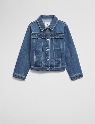 Frill Denim Jacket