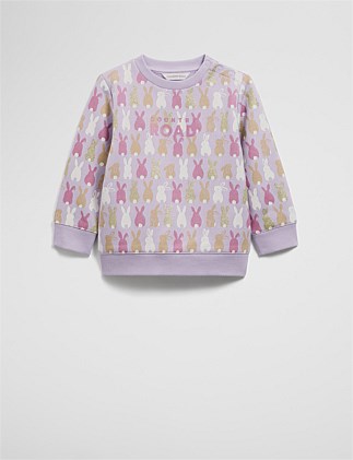 Australian Cotton Bunny Logo Sweat