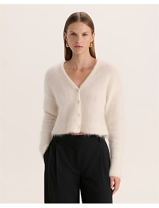 MINDY MOHAIR CROPPED CARDI