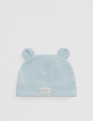Organically Grown Cotton Newborn Beanie