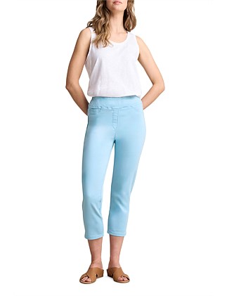 BENGAJEAN 3/4 SLIM LEG - SUMMER SKY BLUE