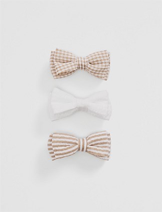 Bow Clip Pack of 3
