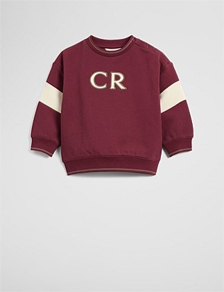 Oversized CR Panelled Sweat