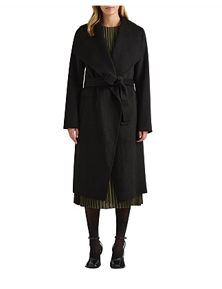 DOMENIC DOUBLE FACED WOOL COAT