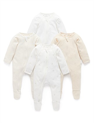 4 Pack Zip Growsuit