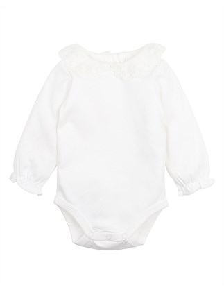 BABY MOLLY LACE COLLAR BODYSUIT