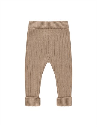 GOTS Chunky Rib Knit Pant