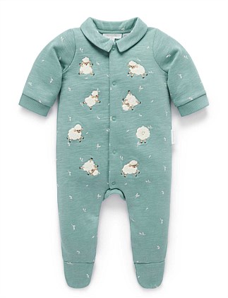 Baby Fleecy Lamb Growsuit