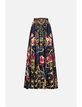 HIGH WAISTED TIERED SKIRT