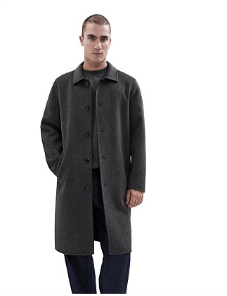WOOL BLEND OVERCOAT