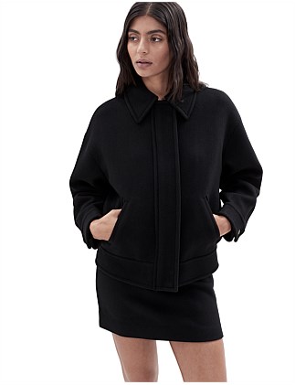 COLLARED OVERSIZED JACKET